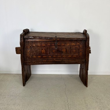 Coffre Afghan Ancien Du...